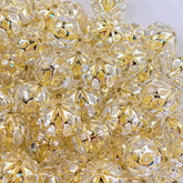 15mm Gold Lantern Beads-H8